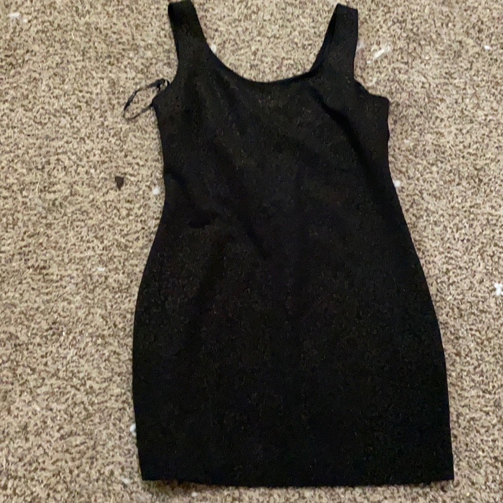 black dress